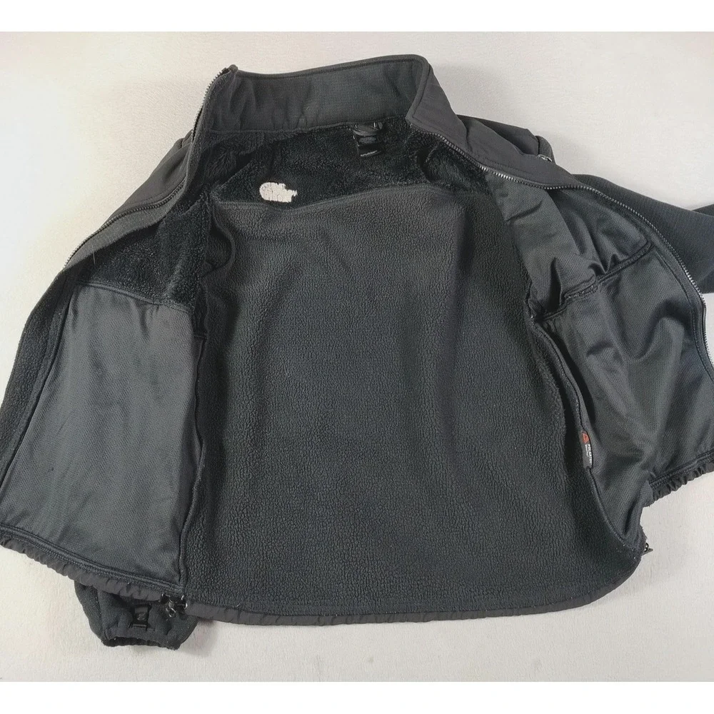 The North Face Denali Jacket Mens Small Black Polartec Wind Pro Fleece Gorpcore‎